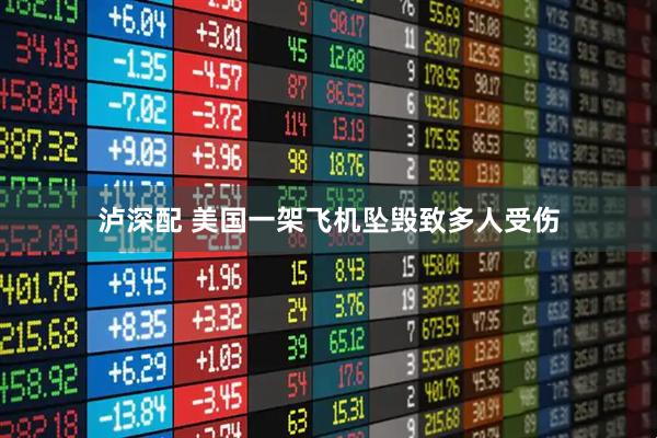 泸深配 美国一架飞机坠毁致多人受伤